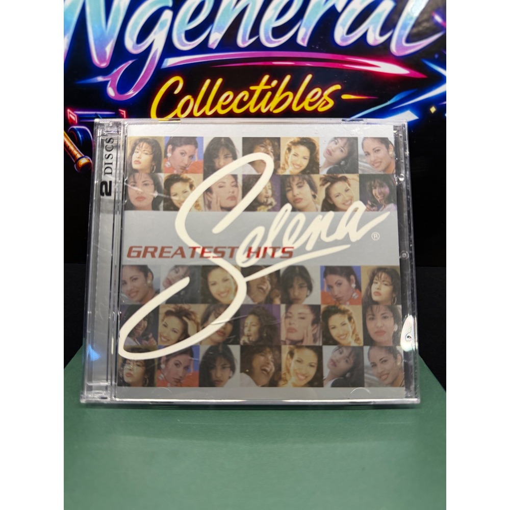 Selena Greatest Hits 2-Disc CD DVD Set Tejano Latin Pop Music EMI 724359039800